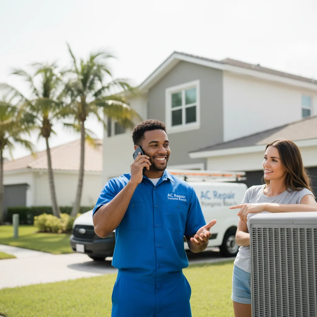 AC Repair Pompano Beach customer support in Hana